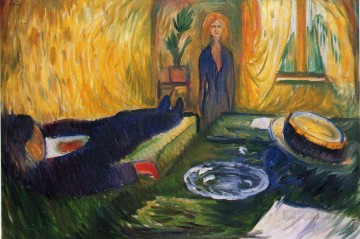 Edvard Munch Painting - the murderess 1906 Edvard Munch